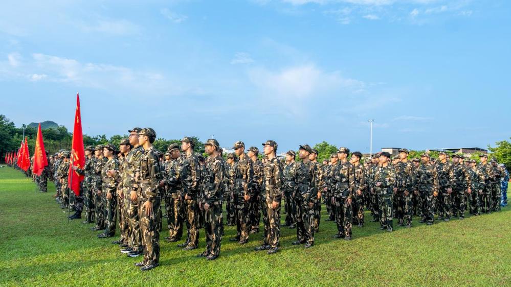 军训动员大会现场(郑洁钰) (1)
